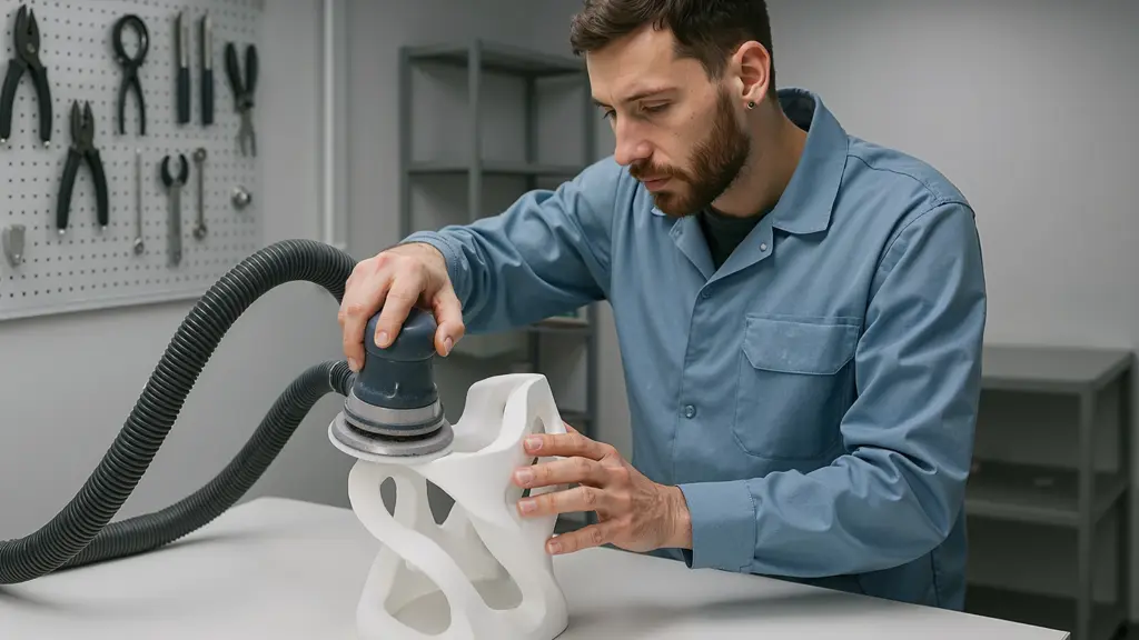 Piezas industriales impresas en 3D