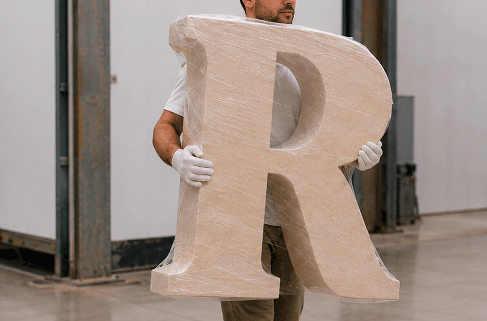 Oversized Foam Letters Logos Header 5 Horizontal
