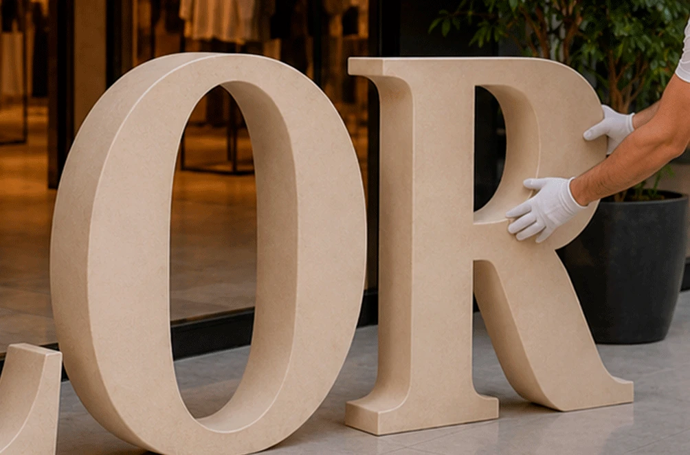Oversized Foam Letters Logos Header 6 Horizontal