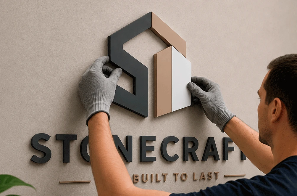 PVC Letters Logos Header 6 Horizontal