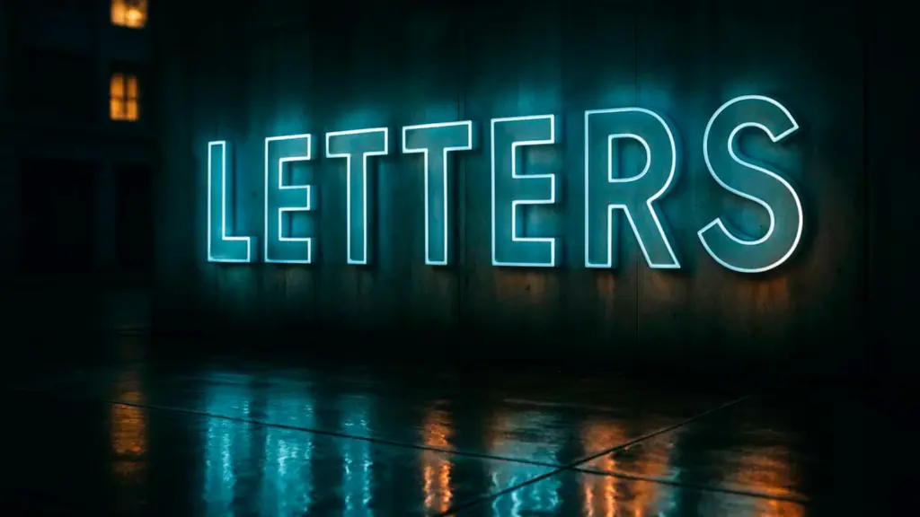 Letras y letreros luminosos personalizados