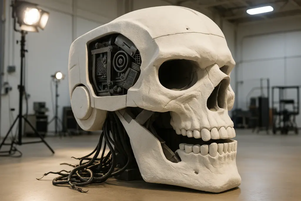 Películas con accesorios de espuma realistas