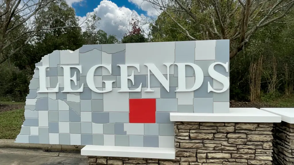 sign foam monument signs