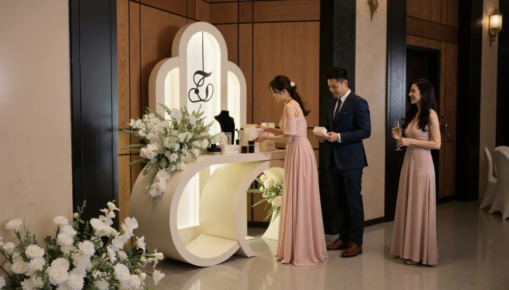 wedding arch collonades