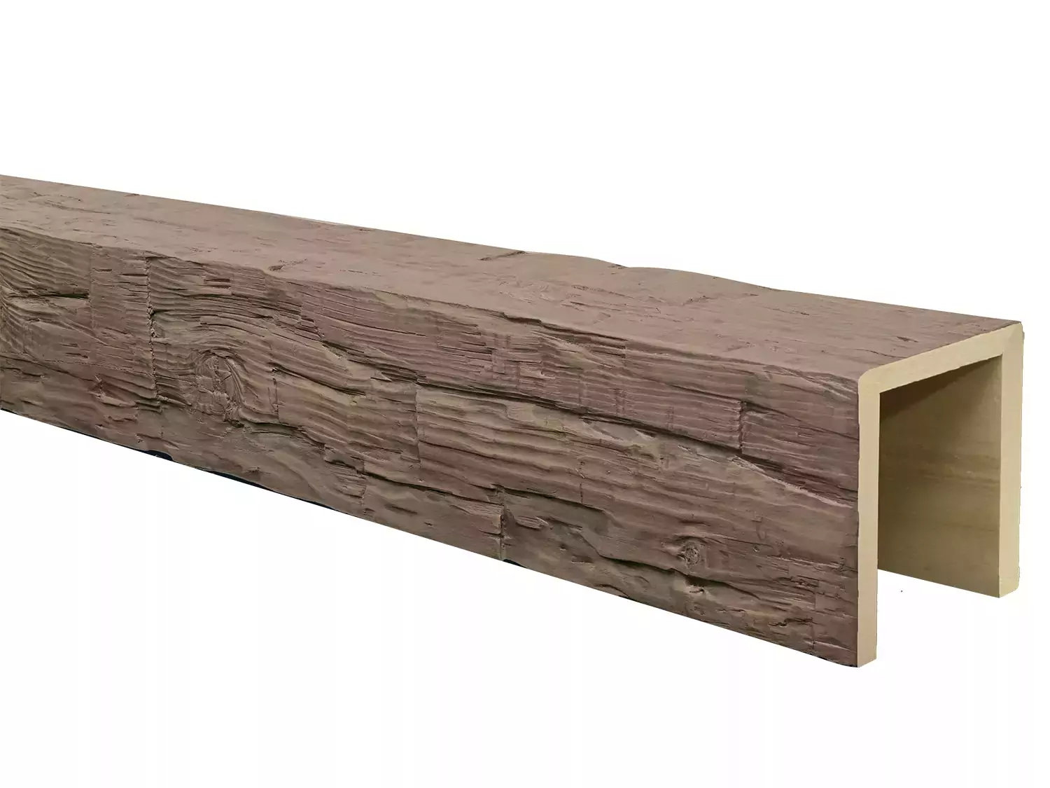 Rough Hewn Faux Wood Beams - Image 8