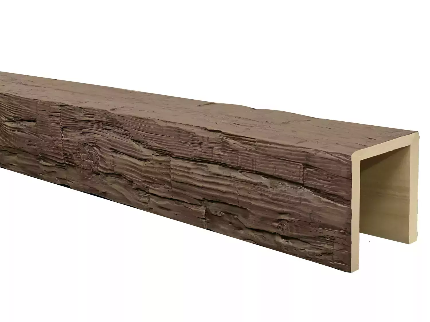 Rough Hewn Faux Wood Beams - Image 14