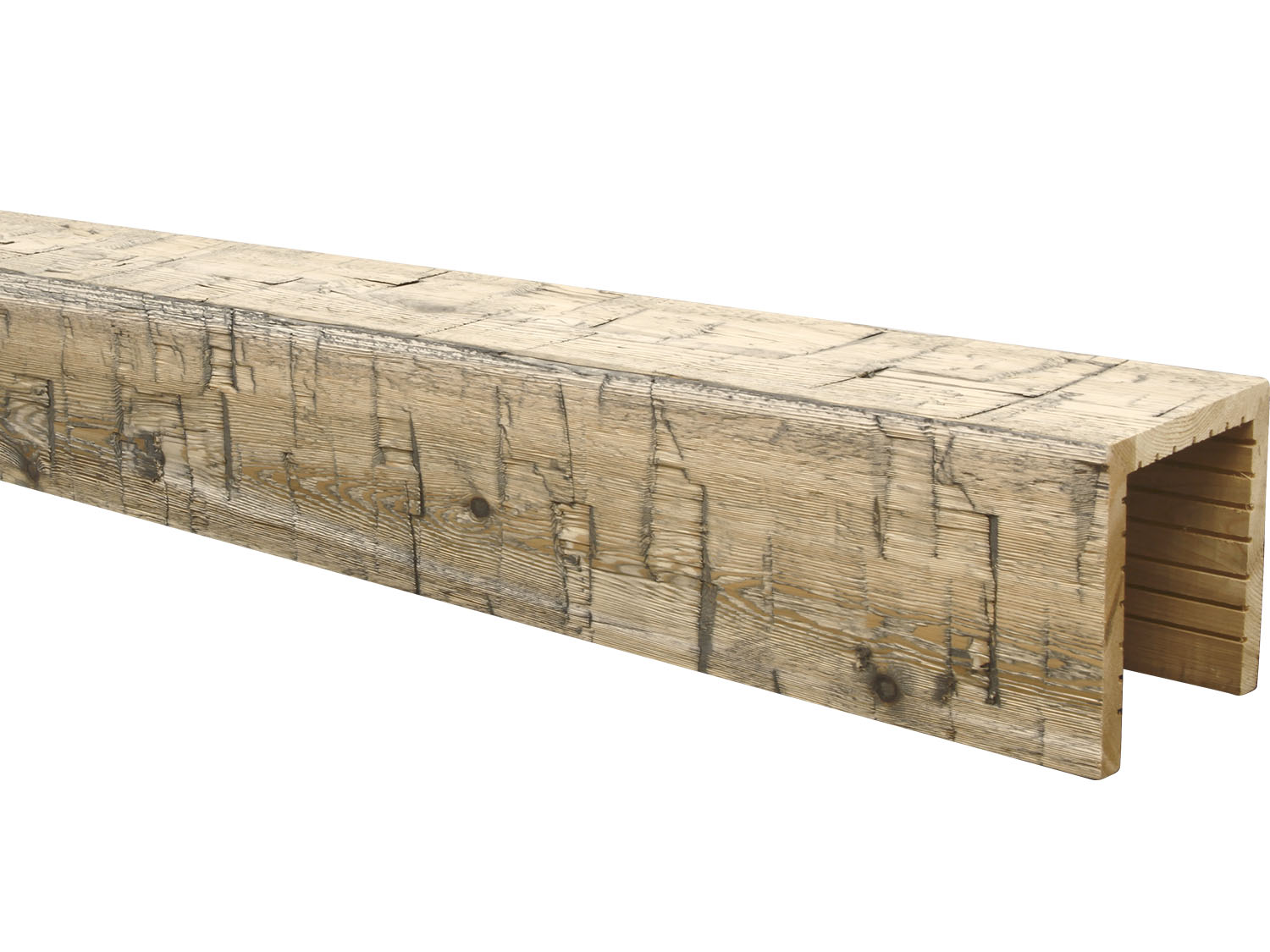 Traditional Hewn Wood Beams - Image 4