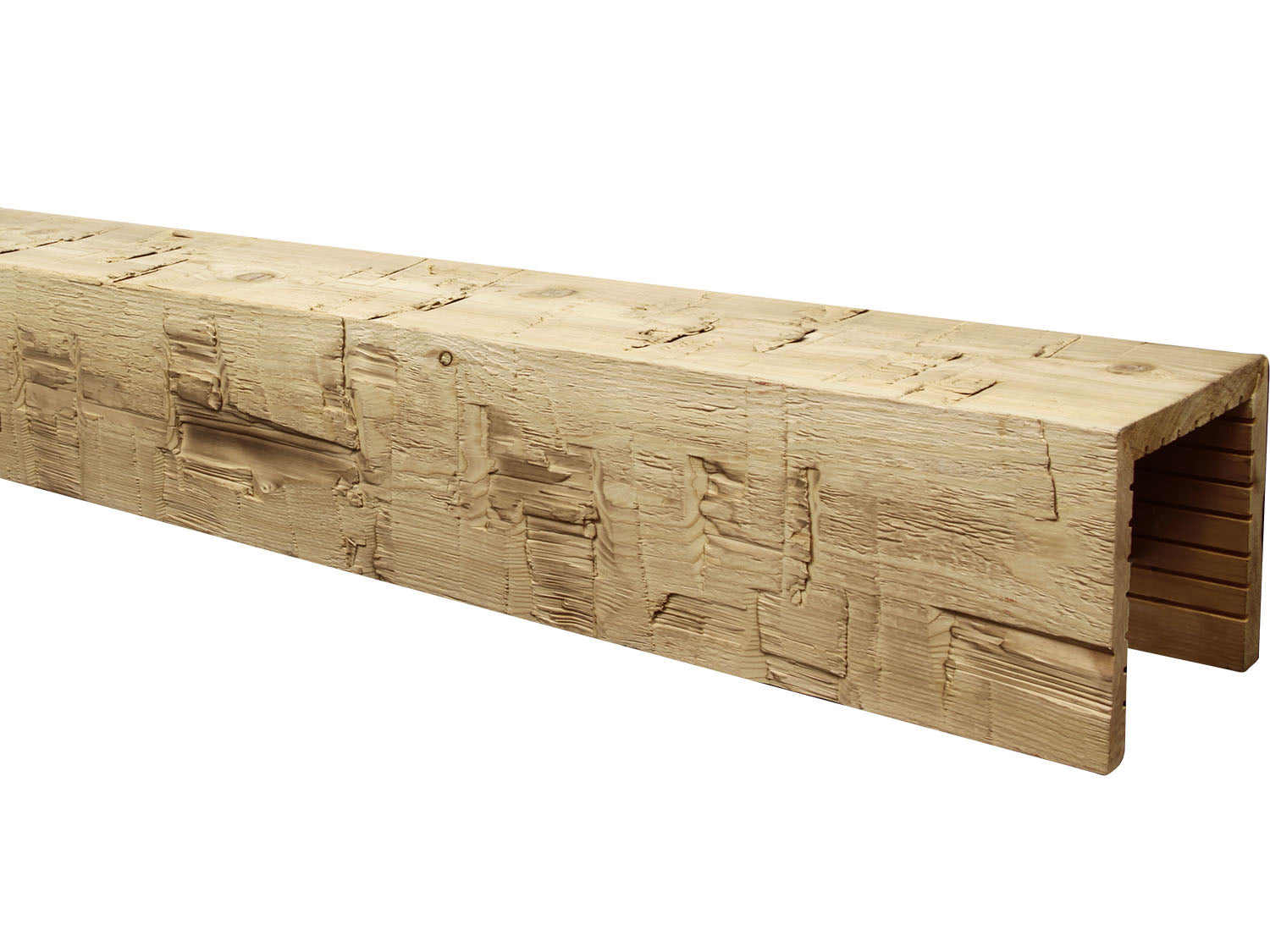 Traditional Hewn Wood Beams - Image 3