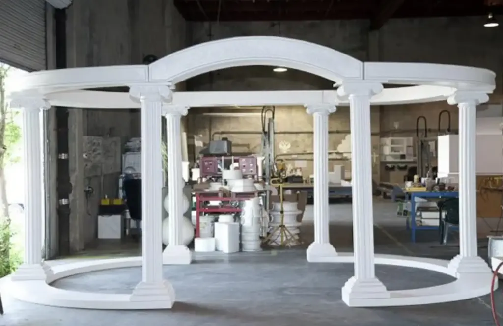 Arco de boda con columnas 2