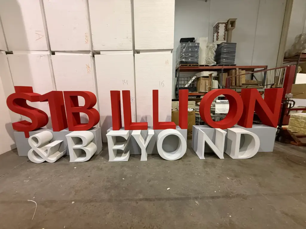 Instalación de letras de marca 2