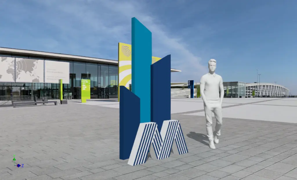 Letras 3D comerciales personalizadas 1