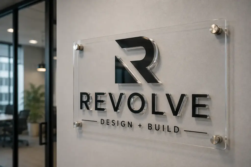 Logotipos de letras acrílicas 6 1