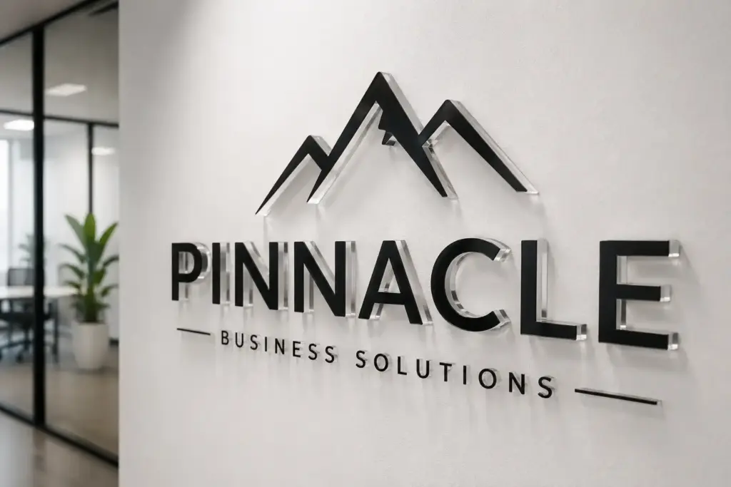 Logotipos de letras acrílicas 7 1