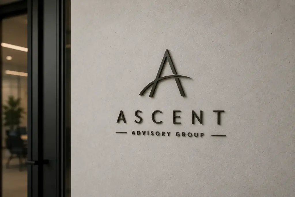Logotipos de letras metálicas pequeñas 3 1
