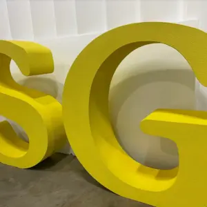 Oversized Foam Letters Logos 14