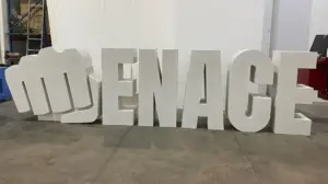 Oversized Foam Letters Logos 7