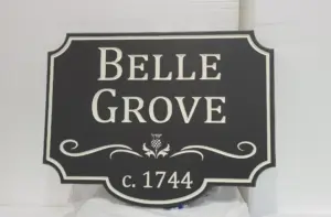 Sandblasted V Carved Signs 1