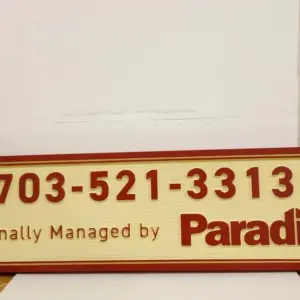 Sandblasted V Carved Signs 11