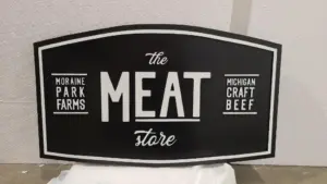Sandblasted V Carved Signs 6