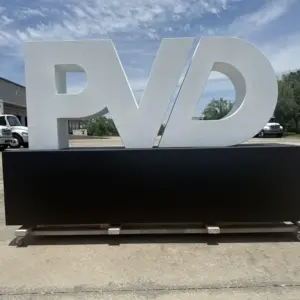 3d Logo Branding Installations M 1