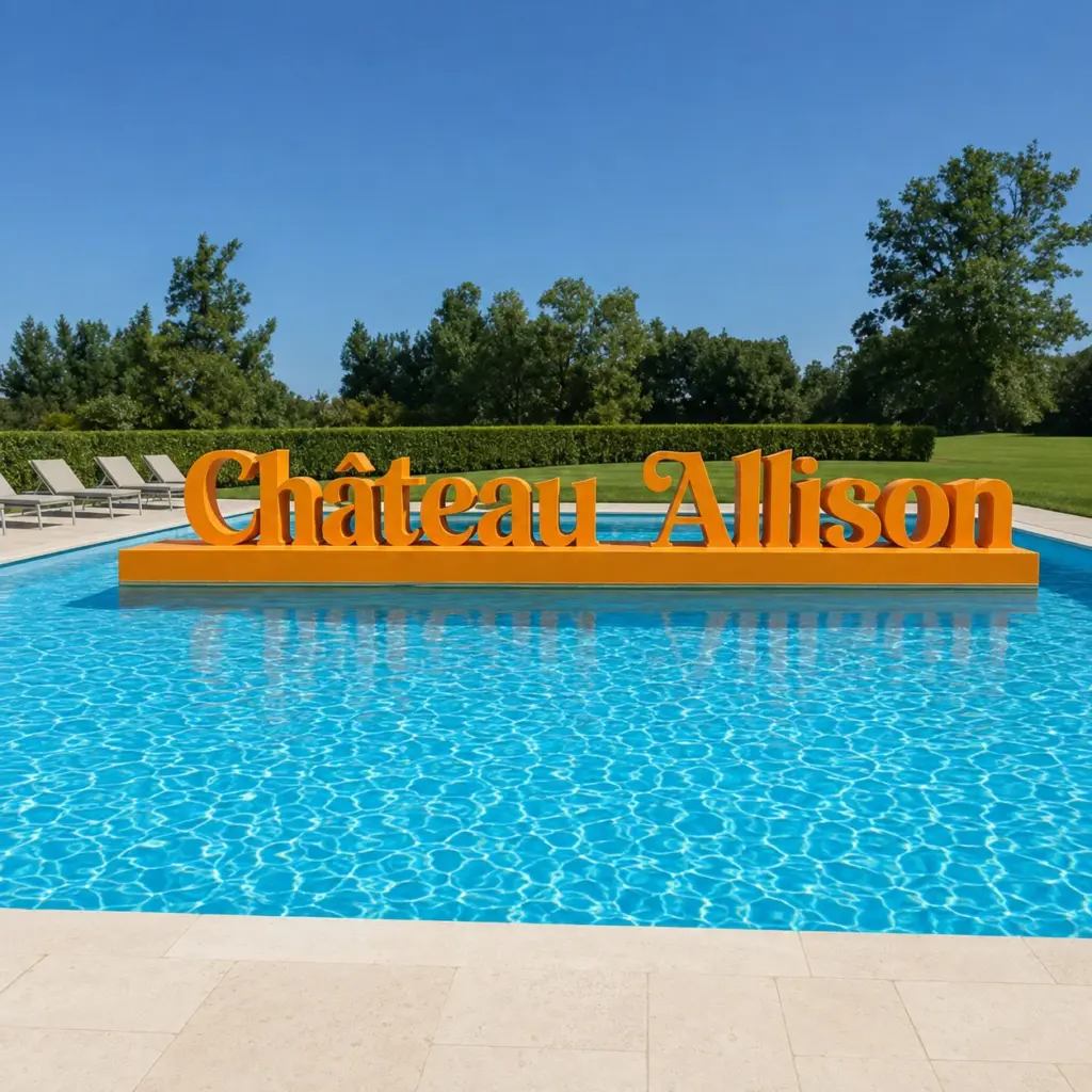 Floating Letters For Pool 11