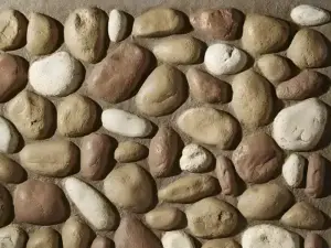 RIVER ROCK-STYLE MASONRY